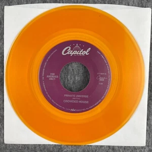 CROWDED HOUSE Private Universe / Black & White Boy 45 Capitol S7-18041 UNPLAYED - Picture 1 of 4
