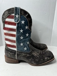 Roper Herren Amerika Westernstiefel NEU OHNE KARTON GRÖSSE 12 Einzelhandel $ 163,99 - Bild 1 von 13