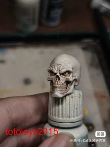 1:6 1:12 1:18 Comics Red Skull Head Sculpt for 12'' 6'' 3.75'' Action Figure Toy - Picture 1 of 4