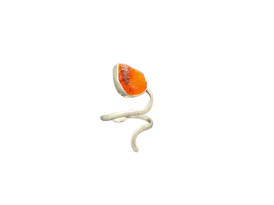 Moda Positano Gioielli - Collezione Zaffiro - Anello Ag 925 con Corniola - Immagine 1 di 4