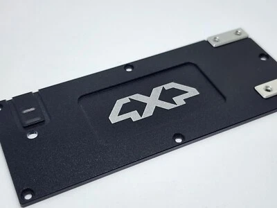 Placa de puerta trasera de aluminio H-TECH RC 1/10 para Axial SCX10 III Jeep ... - Imagen 1 de 4
