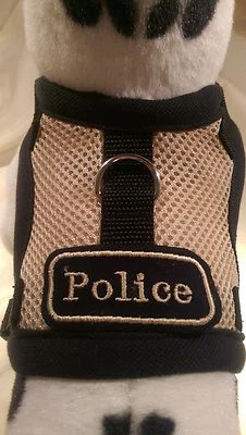 Softgeschirr Brustgeschirr Hundegeschirr Meshgewebe Halsband Chihuahua beige - Bild 1 von 4