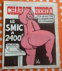 Charlie Hebdo n° 381 du 2 mars 1978 Le SMIC à 2400 F (couverture de GEBE)