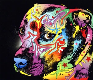 Pitbull # 2 - 8 x 10 - T-Shirt Aufbügeln Transfer - Bild 1 von 1