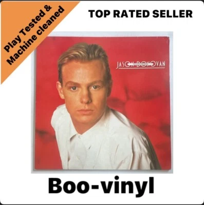 Jason Donovan - Ten Good Reasons Vinyl Lp Record (1989) EX / VG+ - Image 1 of 4