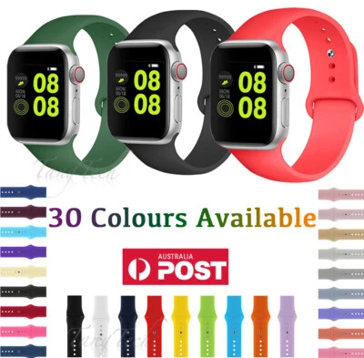 For Apple Watch iWatch Series Ultra 11-1 Silicone Replacement Strap Band 38-49MM - Image 1 of 4