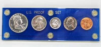 1951 Silver 5 Piece Proof Set - Choice Brilliant Proof w/ Capital Holder !! - Image 1 of 2