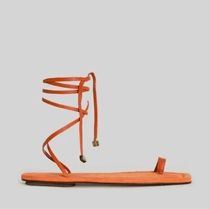 NEW $459 Mari Giudicelli Gaia Flat Leather Sandal EU 36 US 6 Bubblegum Pink - Picture 1 of 8