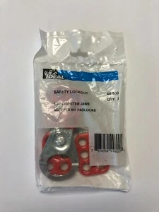 NEU IDEAL Sicherheitsverriegelung Vorhängeschloss 44-800 1" Backen Master Hasp 3er Pack Tagout  - Bild 1 von 4