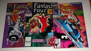 FANTASTIC FOUR #341,342,343 walt simonson GLOSSY UNREAD NM 9.4/9.6 DIRECT 1990 - Picture 1 of 1