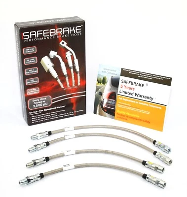 Mercedes Benz W201 190E 2.0/2.3/2.5/2.6/3.2L 1982-1993 - Rendimiento SAFEBRAKE Foto 1 de 4