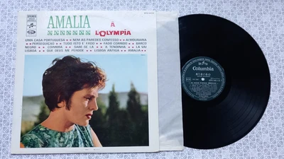 AMALIA RODRIGUES à l'Olympia  VINYLE  LP 33T musique du monde FADO Languette - Photo 1/3