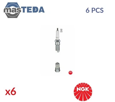 1183 ENGINE SPARK PLUG SET PLUGS NGK 6PCS FOR VOLVO 760,260,780 2.8L,2.9L - Image 1 of 4