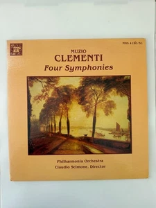 Musical Heritage Society MHS 4150/51 Muzio Clementi Four Symphonies Vinyl Record - Imagen 1 de 9