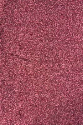 Arrecife de coral rosa granate de 3 1/2 yardas por Jinny Beyer para tela de algodón RJR 45" de ancho Foto 1 de 3