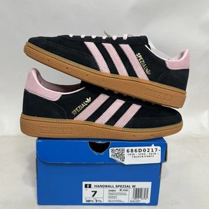 Adidas Originals Women's Handball Spezial “Black Pink Gum” IE5897 Women’s 7 New - Picture 1 of 6