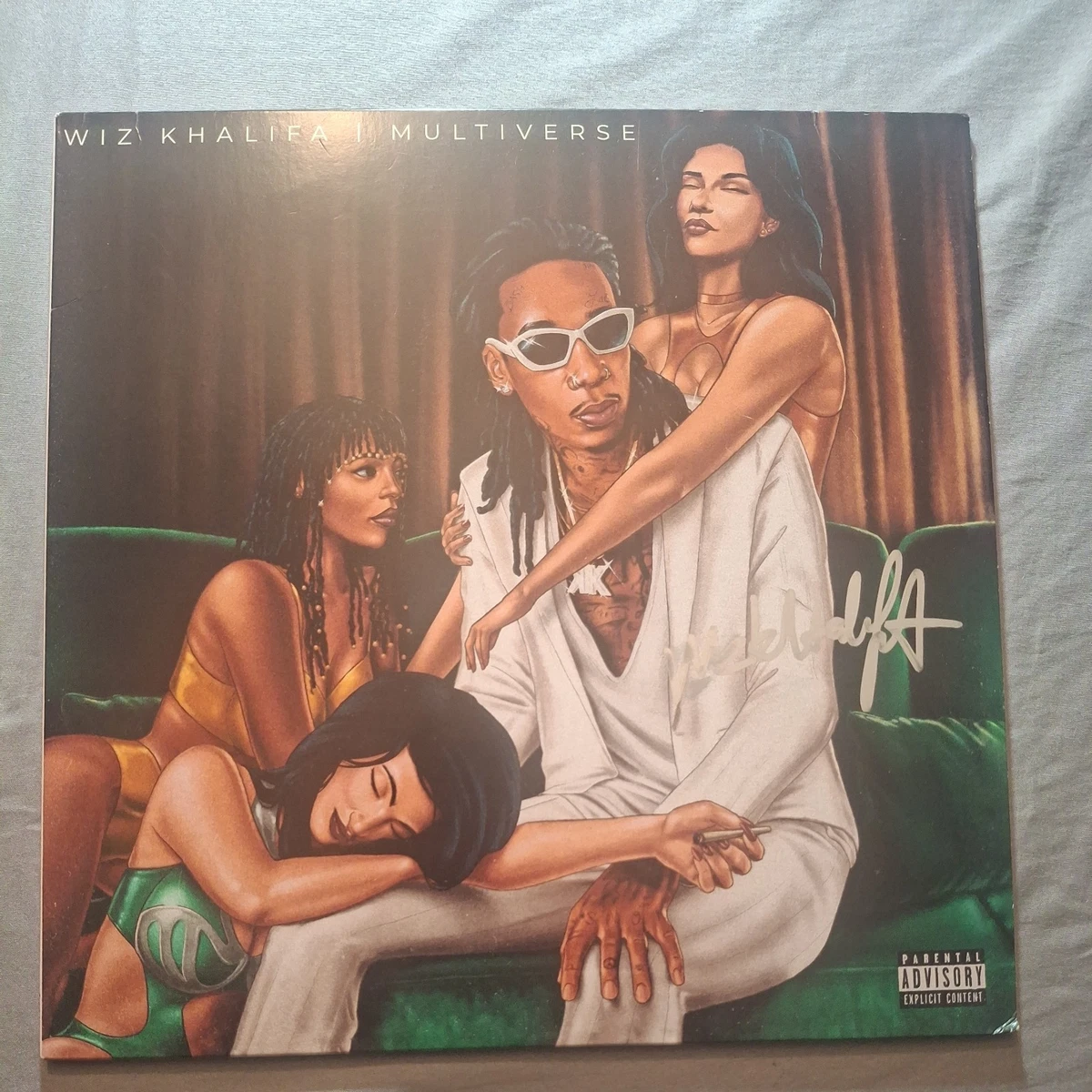 wiz khalifa 直筆サイン入りフォト Wiz Khalifa Signed Autographed YOUNG WILD & FREE 8x10 Photo PROOF