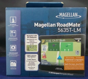 Magellan Roadmate 5635T-LM 5" GPS Navigator Free Lifetime Updates BRAND NEW - Picture 1 of 5