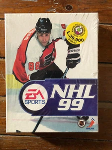 NHL 99 PC FR Big Box grosse boite carton Italien/Italiano/Italian neuf blister - Imagen 1 de 4