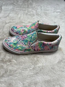 Lily Pulitzer Julie floral sneaker women size 9 M - Picture 1 of 8