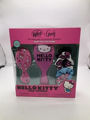 NEW HELLO KITTY BY GOODY HAIRBRUSH KIT — 第 1/4 张图片