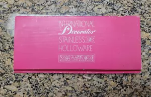 VTG 1970 International Decorator Stainless Holloware Bread Tray 5019- NIB - Picture 1 of 8