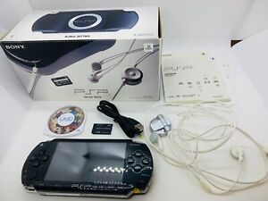 Sony PSP 1000 console Black Handheld system Playstation Portable Boxed
