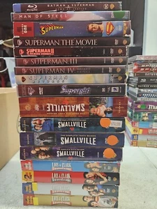 Dc Dvd Lot Lois And Clark The New Adventures Of Superman 1-4 Smallville  - Picture 1 of 1