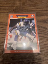 Randall McDaniel rookie card, 1989 Pro Set #235, Minnesota Vikings, Hall of Fame