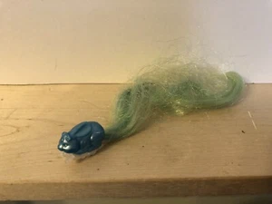 Vintage Lady Lovely Locks Pixietails Blue Bunny Green Hair Pixie Tail Clip - Picture 1 of 4