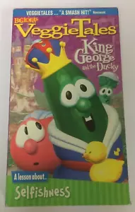 Veggie Tales VHS Tape King George and the Ducky - Picture 1 of 3