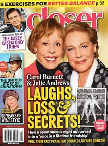 CLOSER 29. Januar 2024 Carol Burnett Julie Andrews Casey Kasem Tony Shalhoub - Bild 1 von 3