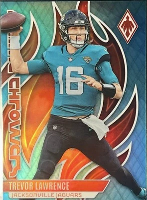 2023 Panini Phoenix - Flame Throwers Teal #FLA-22 Trevor Lawrence /150 - Image 1 of 2
