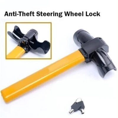 Kit de volante giratorio de seguridad antirrobo de alta resistencia con bloqueo de volante de coche Foto 1 de 4