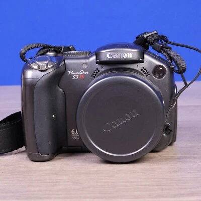 Canon PowerShot S3 IS Digital camera Made in Japan (Tested) - Image 1 of 4