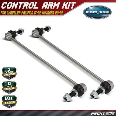 2Pcs Front Side Sway Bar Link for Chrysler Pacifica 2017-2022 Voyager 2020-2022 - Image 1 of 4