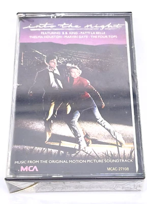 Into The Night - Original Movie Soundtrack-  SEALED Cassette Tape 1985  - Image 1 of 3