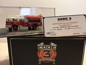 13041 FDNY Engine 92 Code 3 Limited Edition, Never Displayed #693 Of 1500
