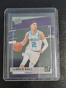 2020-21 Panini Clearly Donruss LaMelo Ball Rated Rookie RC #87 Hornets - Picture 1 of 2