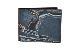 Dunhill Duke Marble 6 Credit Card Billfold Grey Wallet New - Picture 1 of 5