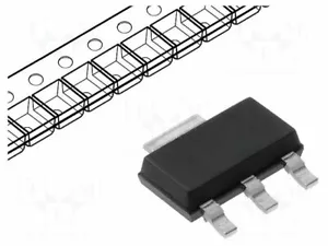 Transistor: N-MOSFET 2,1W unipolar 55V 3,8A SOT223 IRLL2705TRPBF N-Kanal-Trans - Bild 1 von 1