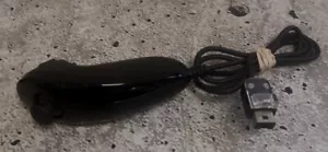 Nintendo Wii Numchuck - Schwarz (RVL-004) Nur Gerät - Bild 1 von 7