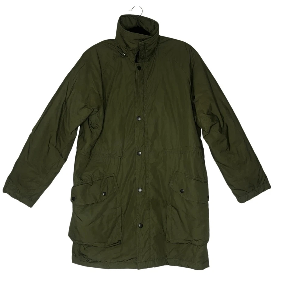 Chaqueta acolchada Steven Alan verde militar talla M Foto 1 de 4