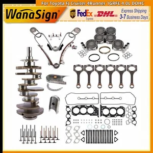 1GR-FE Engine Overhaul Rebuild Kit For Toyota FJ Cruiser 4Runner 1GRFE 4.0L DOHC - Picture 1 of 11
