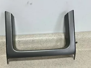 2008-2015 Nissan Armada FINISHER CENTER Console TRIM SILVER OEM - Picture 1 of 5