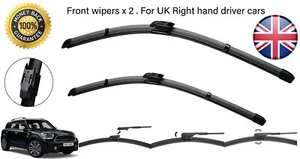 For Mini Countryman 2016-2023 Brand New Front Windscreen Wiper Blades 23"21" - Picture 1 of 8