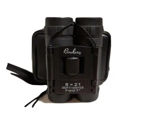 Binoculars Binolux 8 x 21 ~ 392ft @ 1000 Yards with Case and original manual  - Picture 1 of 11
