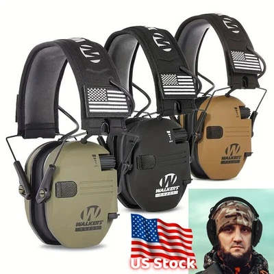 Walkers Razor Electrónico Disparo Oreja Manguito Delgado Disparo Anti-ruido Auricular NUEVO Foto 1 de 4