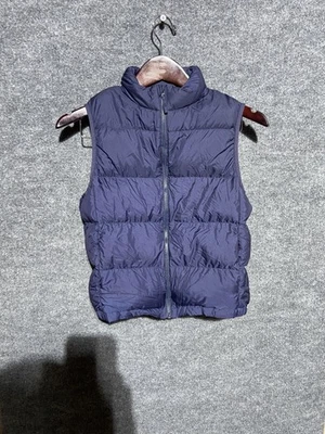 Uniqlo Chaleco de Plumón Ultra Ligero Niños 11-12 Azul Marino Puffer Ligero Exterior Foto 1 de 4