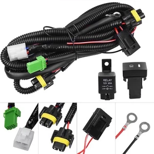 HUIQIAODS H11 880 881 H9 Fog Light Lamp Wiring Harness Socket Wire Connector ... - Picture 1 of 8
